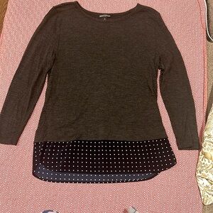 J crew 3/4 sleeve blouse